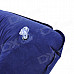 U-Style Air Inflatable Car Neck Pillow Cushion - Deep Blue