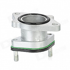 Motorcycle Aluminum Alloy Carburetor Connector for Honda CG125 / CG150 / CG200 - Silver