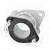 Motorcycle Aluminum Alloy Carburetor Connector for Honda CG125 / CG150 / CG200 - Silver