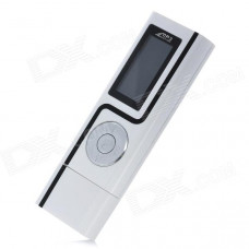 XP9141 Rechargeable 1.1" LED MP3 Player w/ FM Radio / Recorder - White (4GB) XP9141 Rechargeable 1.1" LED MP3 Player w/ FM Radio / Recorder - White (4GB)