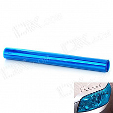 Protective Decoration Car Headlight Color Changing Film Sticker - Blue (120 x 30cm)