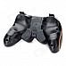 Dualshock Wireless Bluetooth V3.0 Controller for Sony PS3 PlayStation 3 - Black + Orange