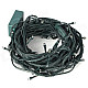 Decoration 6W 100-LED Party White String Light for Christmas - Black (AC 220V / 10m)