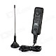 TV0668 Digital DVB-T TV Receiver USB Dongle w/ Remote Control / Antenna / FM Radio - Black