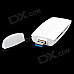 CR806 High Speed USB 3.0 SD / TF / SDHC / SDXC / CF / MS Card Reader Adapter - White