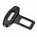 TYPER R01 Plastic Universal Seat Safety Belt Buckle - Black (2 PCS)