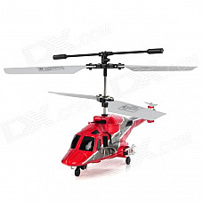 Haizhibao 358-38 Rechargeable Wireless 3-CH IR Remote Control R/C Helicopter - Red