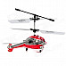 Haizhibao 358-38 Rechargeable Wireless 3-CH IR Remote Control R/C Helicopter - Red