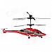 Haizhibao 358-38 Rechargeable Wireless 3-CH IR Remote Control R/C Helicopter - Red