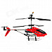 Mini Rechargeable 2.5-CH IR Remote Controlled R/C Helicopter - Red + Black