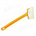 Nonslip Handle Car Window Sun Visor Film Tint Bubble Cleaner Scraper - Orange