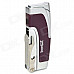 Multifunction Stainless Steel Windproof Butane Gas Lighter / Opener - Silver + Purple