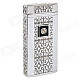 Elegant Touch Sensor Windproof Butane Gas Lighter - Silver (1 x LR44)