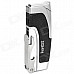 Multifunction Stainless Steel Windproof Butane Gas Lighter / Opener - Silver + Black