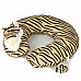 Cute Tiger Style U type Neck Pillow - Grey + Brown