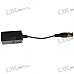 Video Balun Transceivers - Shielded BNC Video over RJ45 Cable Adapters (8-Piece Set)