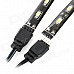 Sencart Waterproof 9W 810lm 18-SMD 5730 LED White Light Car Clearance Lamp Strip (2 PCS / 12V)