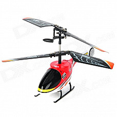 Rechargeable 2.5-Channel 120mAh R/C Helicopter w/ Blades - White + Red + Black