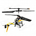 Rechargeable 2.5-CH IR Remote Controlled R/C Helicopter - White + Black + Yellow