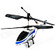 Rechargeable 2.5-CH IR Remote Controlled R/C Helicopter - White + Black + Blue