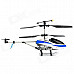 Rechargeable 2.5-CH IR Remote Controlled R/C Helicopter - White + Black + Blue