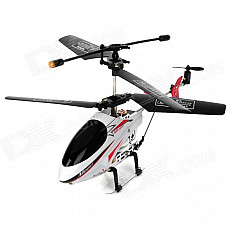 Rechargeable 2.5-CH IR Remote Controlled R/C Helicopter - White + Black + Red