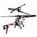 Rechargeable 2.5-CH IR Remote Controlled R/C Helicopter - White + Black + Red