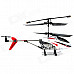 Rechargeable 2.5-CH IR Remote Controlled R/C Helicopter - White + Black + Red