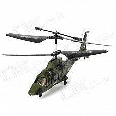 YuXing 69039 3.5-CH R/C Helicopter with Gyroscope & IR Controller - Army Green