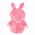 Cute Rabbit Girl Style Plush Doll Toy - Pink