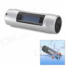 Sport Waterproof 1.1" Display MP3 Player w/ FM Radio - Silver (4GB)