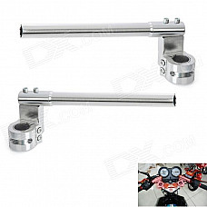 Motorcycle Racing DIY Handle Clutch Lever - Silver (2 PCS)