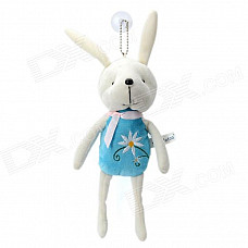 baby CT017 PP Cotton + Plush Cute Rabbit Toy - Blue