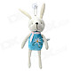 baby CT017 PP Cotton + Plush Cute Rabbit Toy - Blue