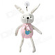 baby CT017 PP Cotton + Plush Cute Rabbit Toy - Pink