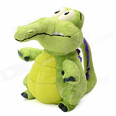 Little Naughty Crocodile Shaped Plush + PP Cotton Toy - Green