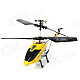 Rechargeable 2.5-CH IR Remote Controlled R/C Helicopter - Yellow + Black + Silver