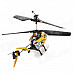 Rechargeable 2.5-CH IR Remote Controlled R/C Helicopter - Yellow + Black + Silver