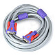 VGA 3+6 Male to Male Audio Video Transmission Cable - Grey (10m)