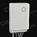 15W 200-LED Yellow Light Decorative Strip w/ Controller (20m / AC 220V / EU Plug)