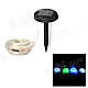 Waterproof 0.06W 100-LED 12m Solar Powered RGB Light Flexible Tube Lamp