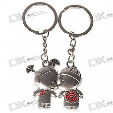 Magical Lovely Couples Keychains (2-Piece Set)