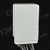 6W 100-LED 8-Mode White Light Decorative Strip w/ Controller (10m / AC 110V / 2-Flat-Pin Plug)