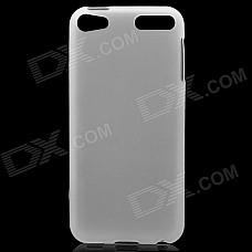 Protective Matte TPU Soft Back Case for Ipod Touch 5 - Translucent White