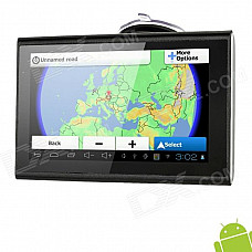 M7020 7" Resistive Screen Android 4.0 GPS Navigator w/ Europe Map / Wi-Fi