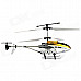 Lanxiang 701 Mini Rechargeable 3-Channel IR Remote Control Helicopter - Golden + Black + Silver