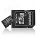 Kingston Micro SDHC / TF Memory Card w/ SD Adapter - Black (8GB / Class 10)