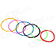 A107 Nylon Core Copper Alloy Wound Strings Set for Classical Guitar - Multi-Colored (6 PCS)