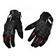 PRO-BIKER MCS-22 Full-Fingers Motorcycle Racing Gloves - Black (Pair / Size M)