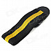 William Stylish Nylon Guitar Strap Belt - Yellow + Black